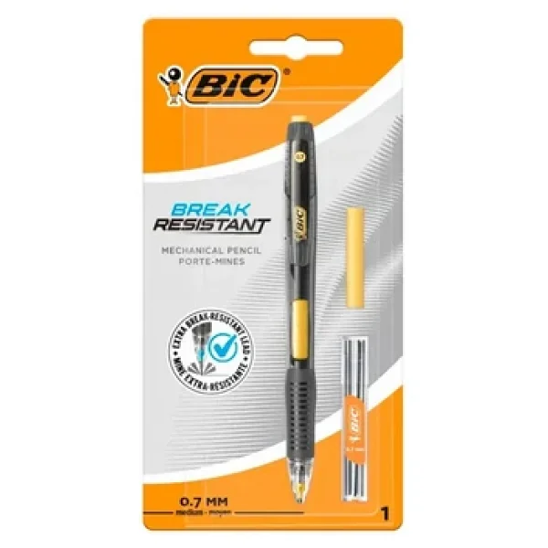 Bic Break Resistant Versatil Kalem 1 Kalem+1 Silgi+6 Lı Min Blister Paket 527476 - Görsel 2
