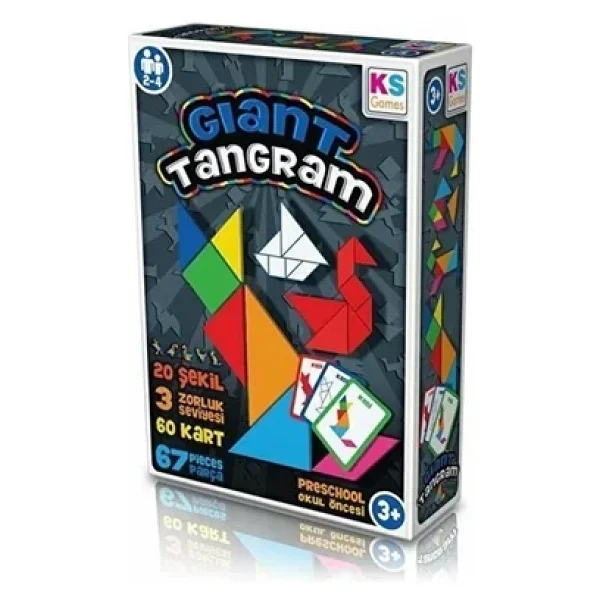 Ks Games Giant Tangram - Görsel 6