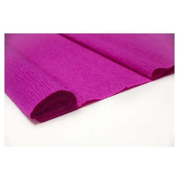 Puti Krapon Kağıdı 50x200 Cm Fuşya 5398 - 10'lu Paket - Görsel 3