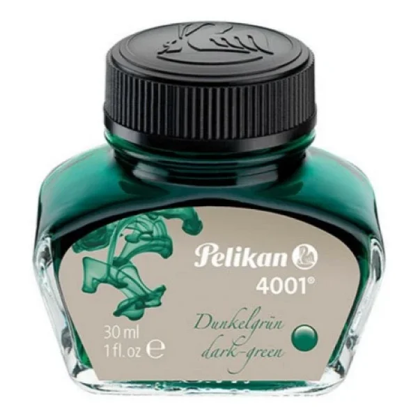 Pelikan Dolma Kalem Mürekkebi 30 Ml Yeşil 4001 - Görsel 4