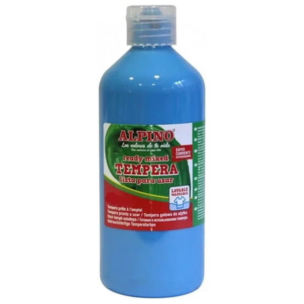 Alpino Tempera Suluboya 250 Ml Açık Mavi Dm-040180 - Görsel 4
