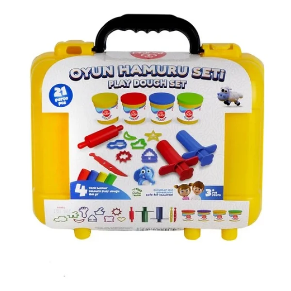 Bubu Oh0022 Çantalı Oyun Hamuru Seti - Görsel 4