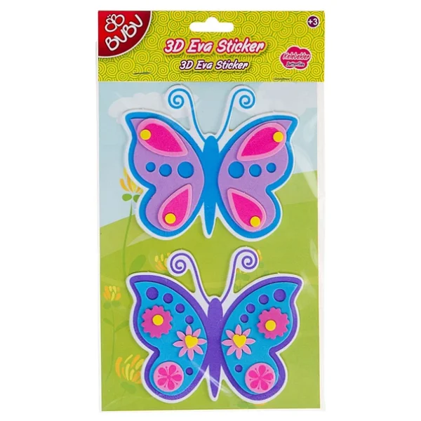 Bu-Bu Eva Sticker Karışık 3d Büyük Bubu-Sts012 - Görsel 3