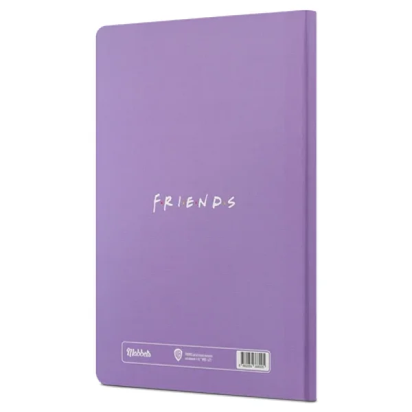 Mabbels Friends Central Perk Sert Kapak Butik Not Defteri Karakter İsmi Lila 80 Yaprak Çizgisiz 15x21cm Dft-388005 - Görsel 4
