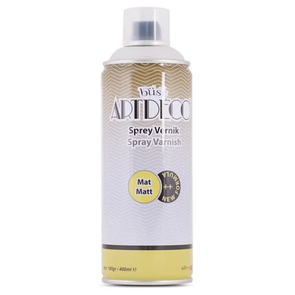 Artdeco 400 Ml Mat Sprey Vernik - Görsel 4
