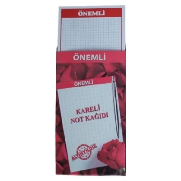 Altınyıldız Önemli Kartı 50 Yaprak Kareli Mk-277 (12 Paket) - Görsel 3