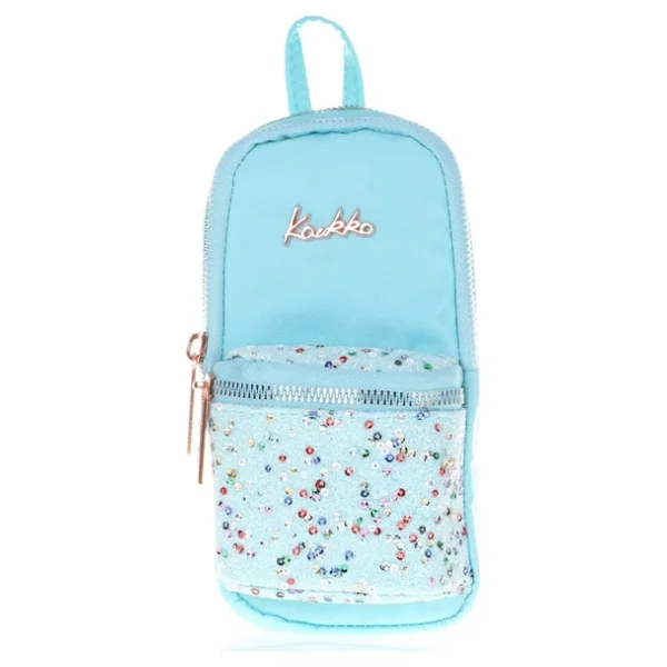 Kaukko K2487 Magic Dreams Junior Bag Taşlı Pullu Turkuaz Kalemlik - Görsel 6