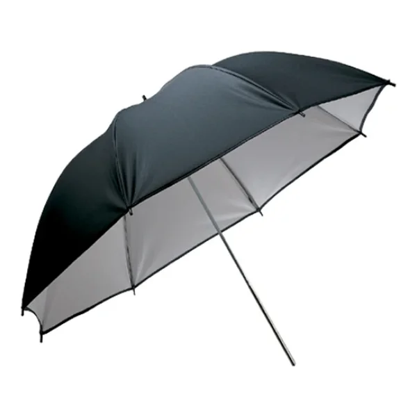 Visico Ub-002 90 Cm Siyah Beyaz Çekim Şemsiyesi - Görsel 4