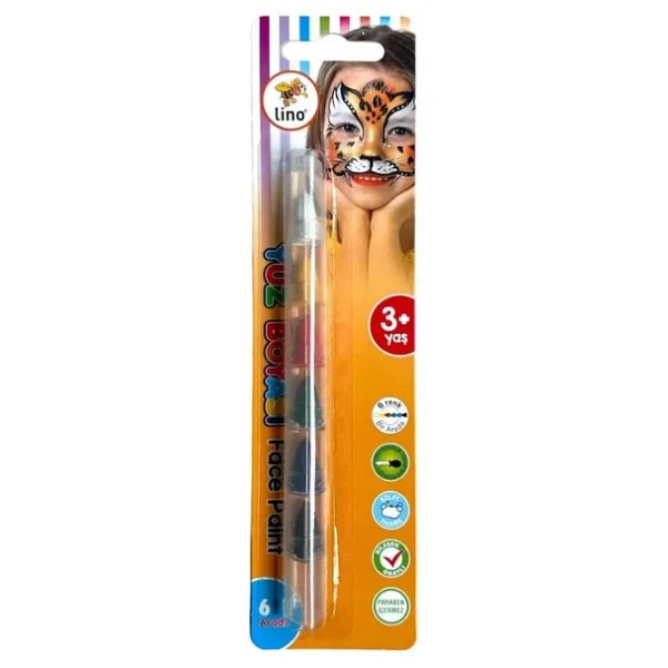 Lino Ln-901 6'lı Yüz Boyası - Görsel 3