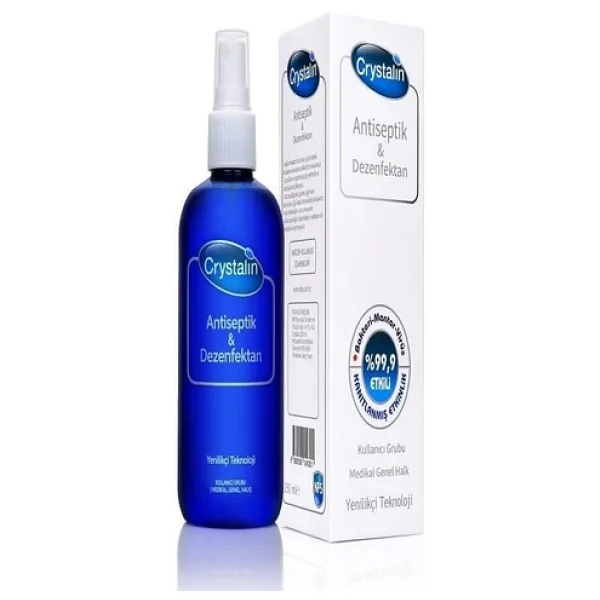 Crystalin Antiseptik & Dezenfektan 250 Ml - Görsel 6