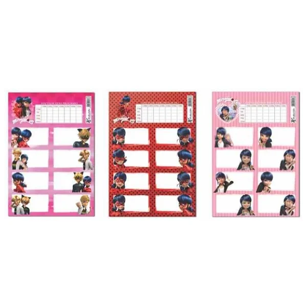 Keskin Color Okul Etiketi Lady Bug Ders Proğramlı (3 Yaprak) 220130-84 - Görsel 4