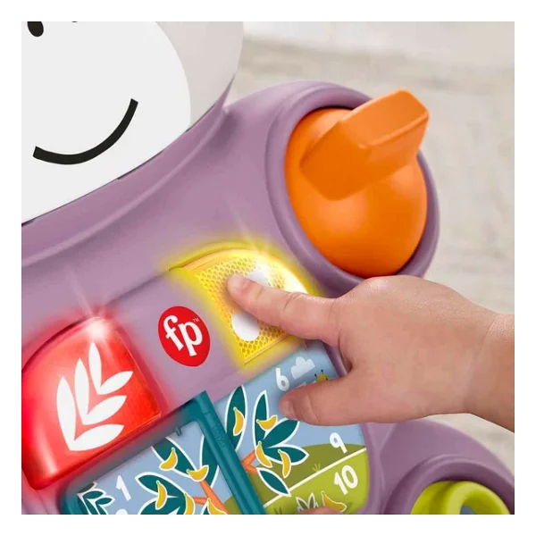 Fisher Price Benimle Öğren Tatlı Maymun Yürüteç Jgw94 - Görsel 3