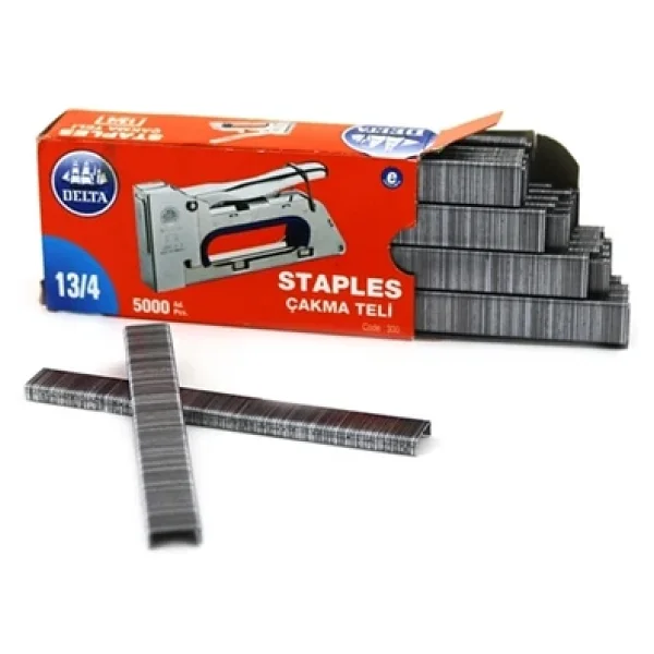 Delta 300 Zımba Teli (Çakma Teli) 5000 Li 13/4 (5 Paket) - Görsel 3