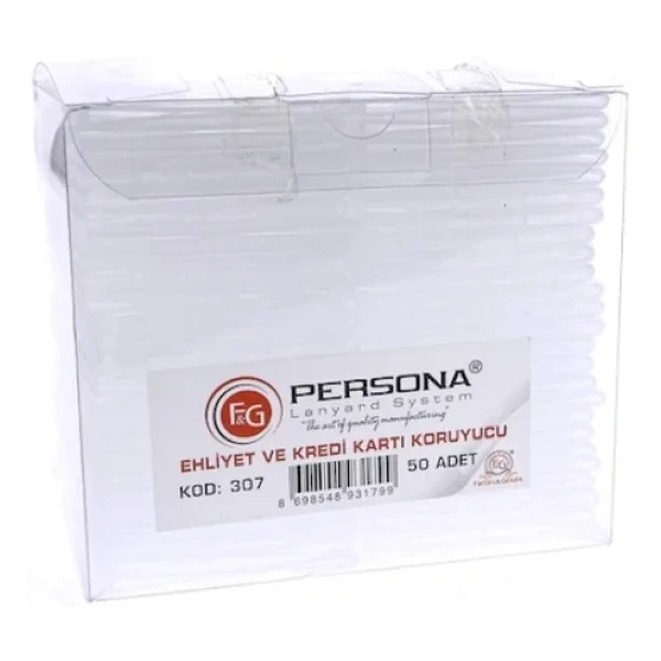 Persona Kredı Kartı Ve Ehlıyet Kabı 50 Lı (307) - Görsel 2
