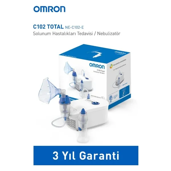 Omron Ne-C102-E Total Tam Kompresörlü Nebulizatör - Görsel 5