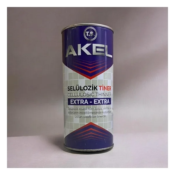 Akel Selülozik Tiner 1/1lik 750ml - Görsel 3