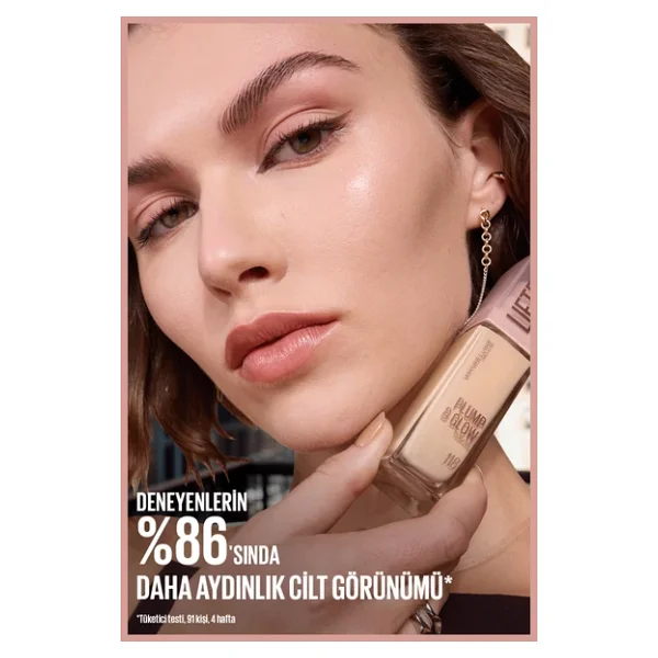 Maybelline New York Lifter Plump & Glow Spf 15 110 30 Ml Krem Fondöten - Görsel 6