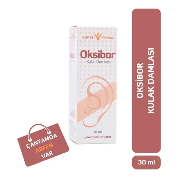 Abfen Oksibor Kulak Çevresi Dezenfekte Solüsyonu 30 Ml - Görsel 5