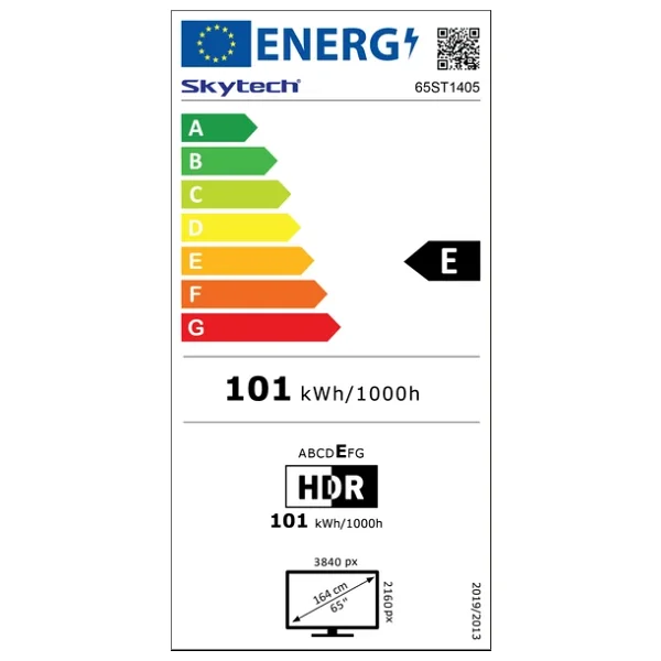Skytech 65st4105 4K Ultra HD 65" 165 Ekran Uydu Alıcılı Smart LED TV - Görsel 6
