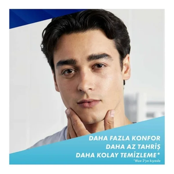 Gillette Sensor3+ Comfort 4 Başlıklı Tıraş Bıçağı - Görsel 6
