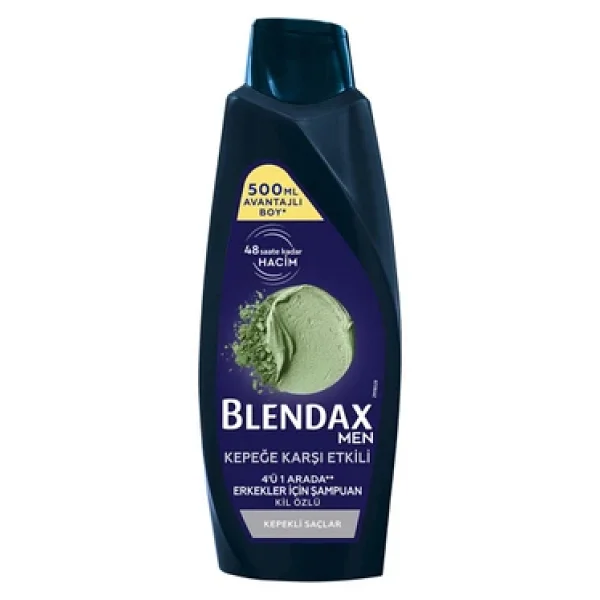 Blendax Men Kil Özlü Kepeğe Karşı Şampuan 550 Ml - Görsel 4