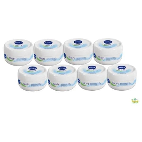 Nivea Soft Nemlendirici Bakım Kremi 200 Ml 8 Adet - Görsel 3
