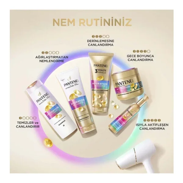 Pantene Miracle Nem Yüklemesi 220 Ml Saç Kremi - Görsel 6