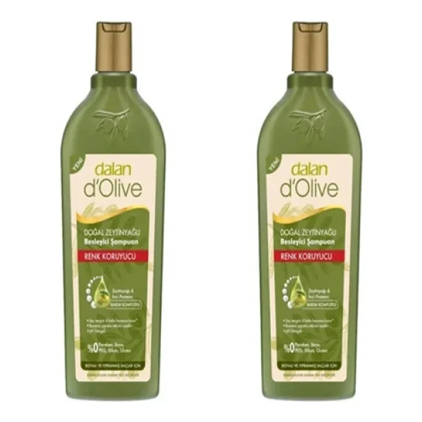 Dalan D'olive Zeytinyağlı Renk Koruyucu 400 Ml 2 Adet Şampuan - Görsel 4