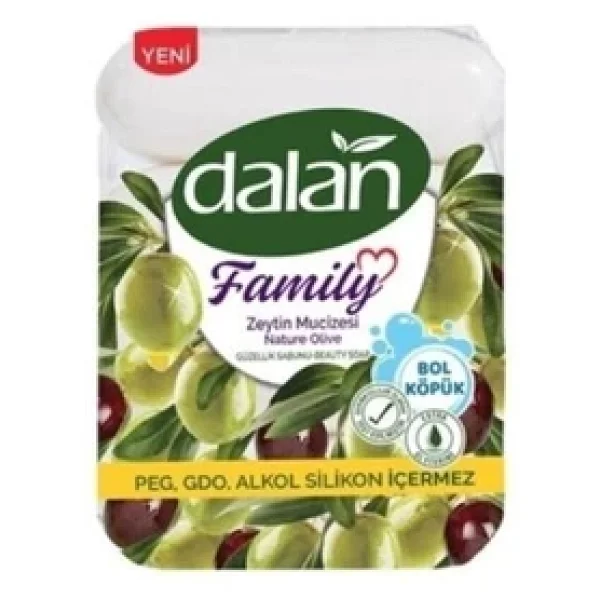 Dalan Family Zeytin Mucizesi 4x75 Gr Güzellik Sabunu - Görsel 3