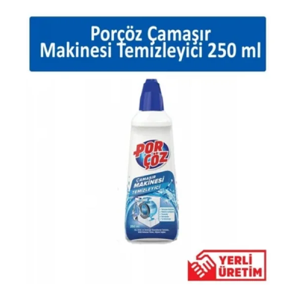 Porçöz Çamaşır Makinesi Temizleyicisi 250 Ml - Görsel 6