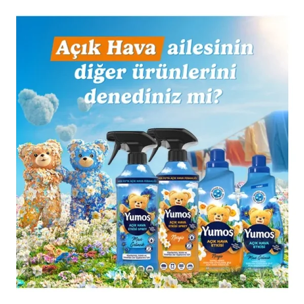 Yumoş Açık Hava Etkisi Mavi Gelincik Yıkaması Zor Eşyalar İçin Sprey 430 Ml 2'li - Görsel 7