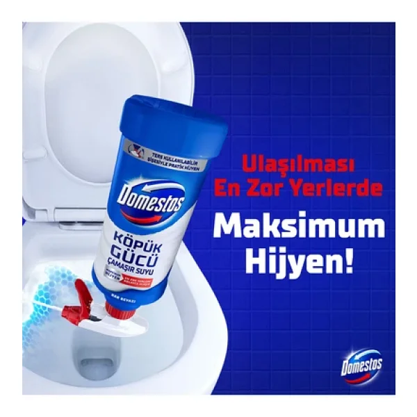 Domestos Çamaşır Sulu Köpük Beyaz Sabun Sprey 450 Ml - Görsel 5
