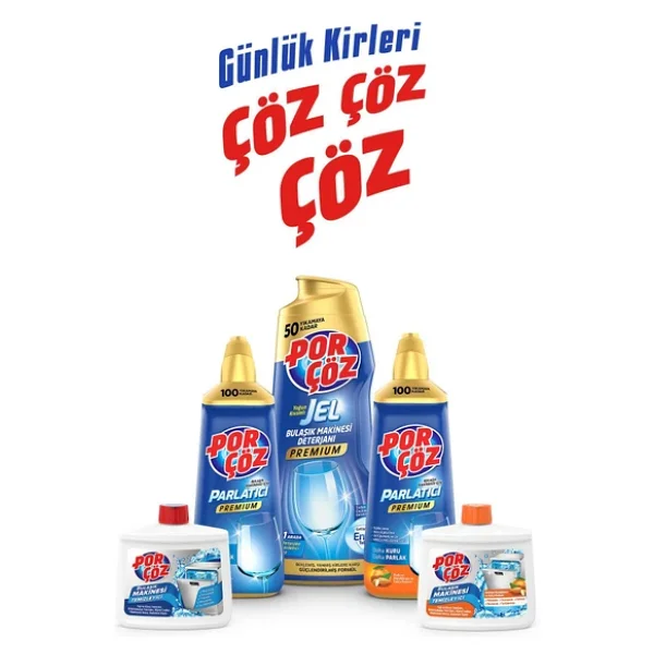 Porçöz Çamaşır Makinesi Temizleyici 250 Ml X 6 Adet - Görsel 4