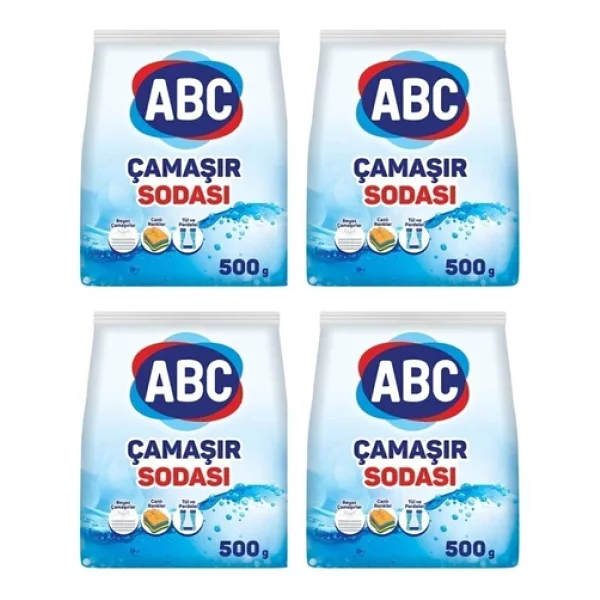 Abc Çamaşır Sodası 500 Gr 4'lü - Görsel 3