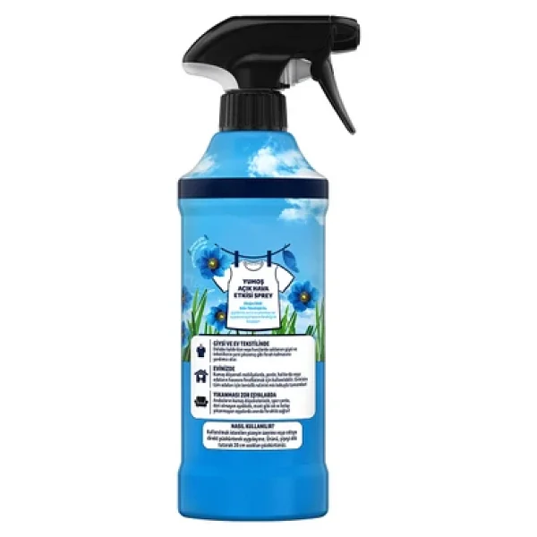 Yumoş Açık Hava Etkisi Mavi Gelincik Yıkaması Zor Eşyalar İçin Sprey 430 Ml 2'li - Görsel 8