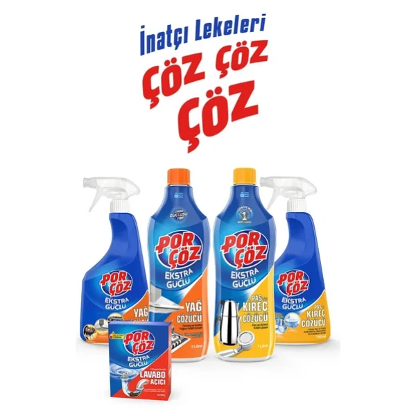 Porçöz Çamaşır Makinesi Temizleyici 250 Ml X 6 Adet - Görsel 3
