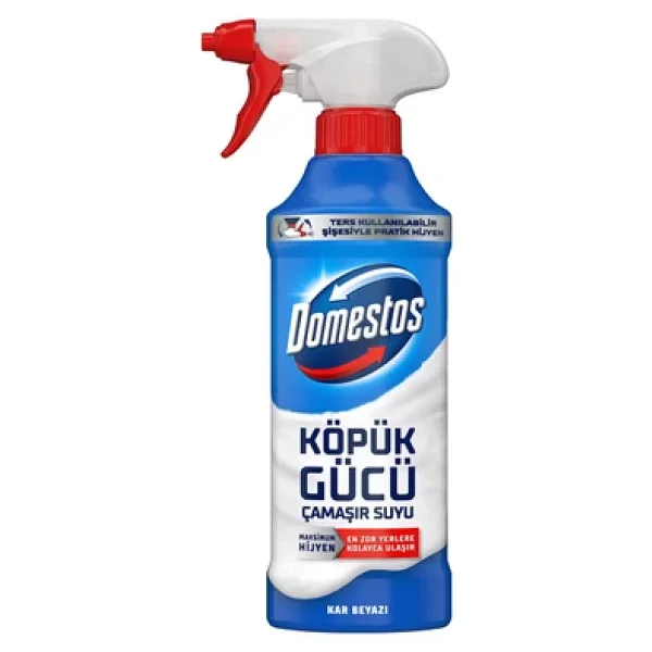 Domestos Çamaşır Sulu Köpük Beyaz Sabun Sprey 450 Ml - Görsel 4