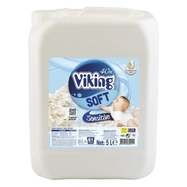Viking Soft Sensitive Yumuşatıcı 5 Lt 4'lü - Görsel 5