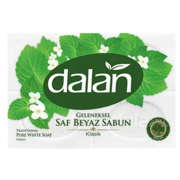 Dalan Geleneksel Klasik Saf 4x250 Gr Beyaz Sabun - Görsel 3