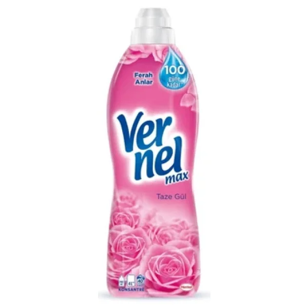 Vernel Max Taze Gül Yumuşatıcı 40 Yıkama 960 Ml - Görsel 4
