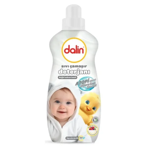 Dalin Sensitive Doğal Sabun Bazlı Atopik Sıvı Çamaşır Deterjanı 1500 Ml - Görsel 4