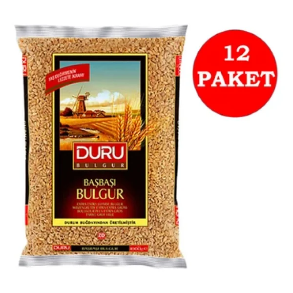 Duru Başbaşı Bulgur 1 Kg 12'li - Görsel 4