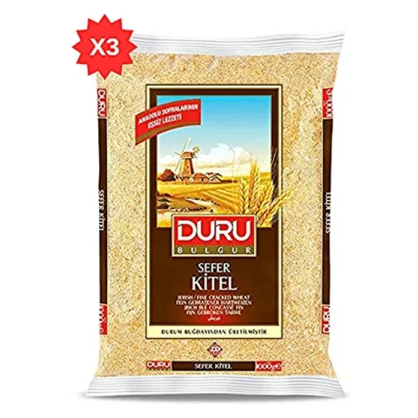 Duru Sefer Kitel Bulgur 1 Kg 3'lü - Görsel 5