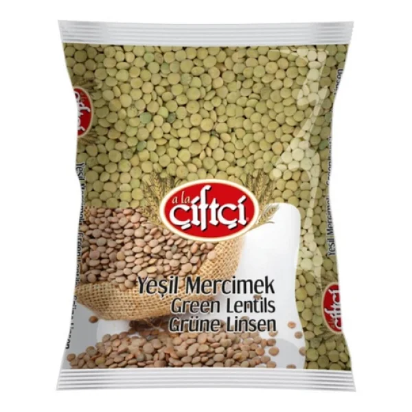 Ala Çiftçi Yeşil Mercimek 1 Kg - Görsel 3