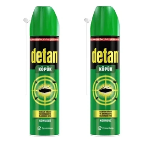 Detan Böcekkıran Köpük Aerosol 275 Ml X 2 Adet - Görsel 3