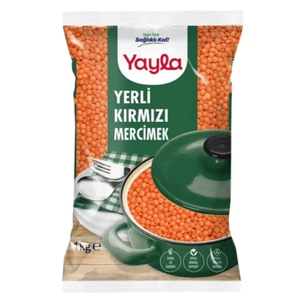 Yayla Kırmızı Mercimek 1 Kg - Görsel 8