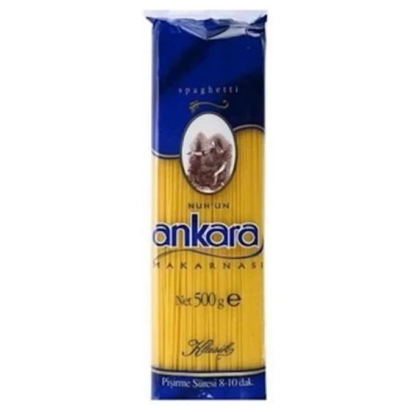 Nuh'un Ankara İnce Spagetti Makarna 500 Gr - Görsel 2