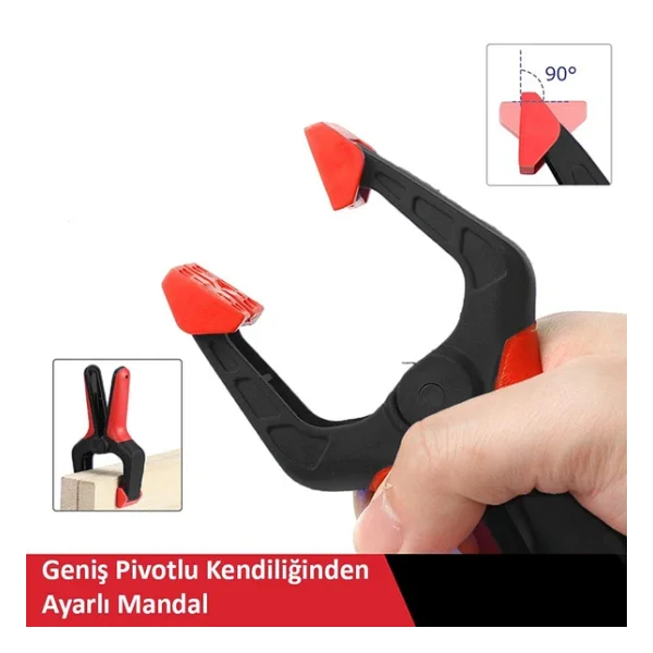 Workpro Wp232010 25 Mm Mandal Tip Plastik İşkence - Görsel 5