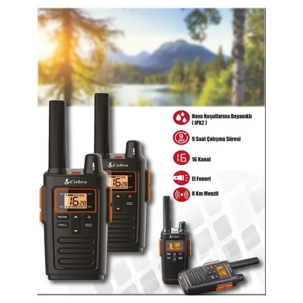 Aselsan Cobra Rx380 2'li Pmr Telsiz - Görsel 10