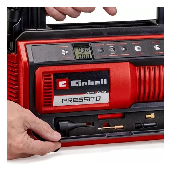 Einhell Pressito 18/25 Aküsüz Kompresör - Görsel 6